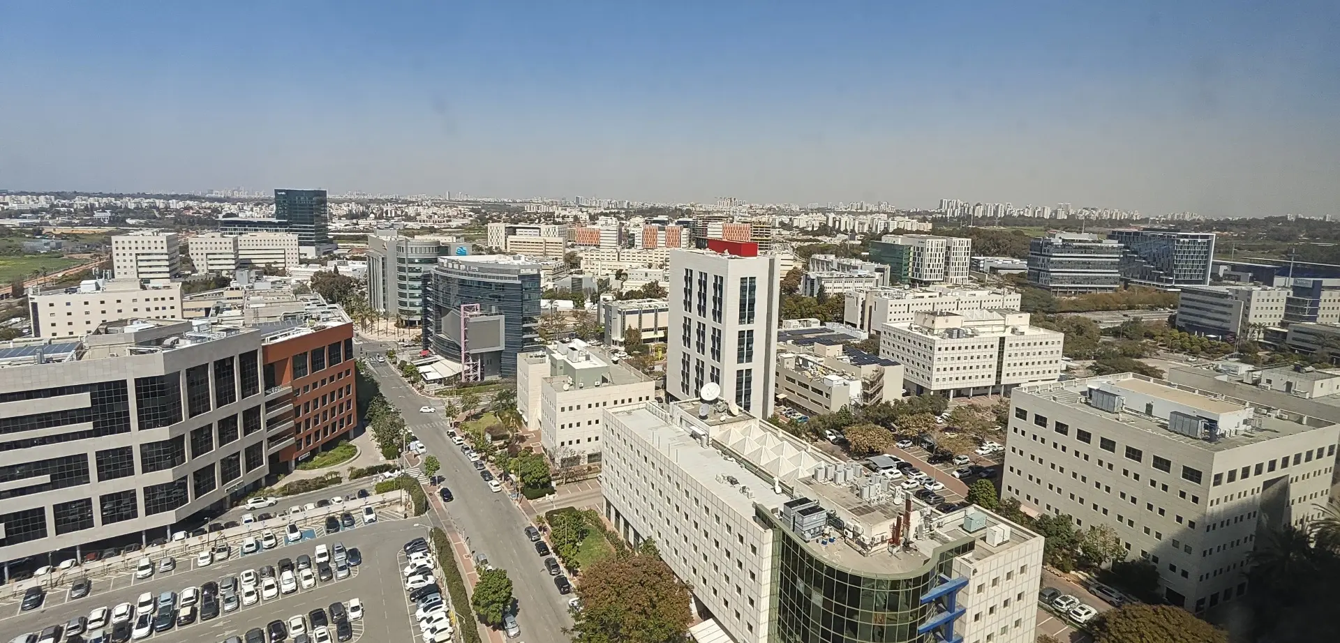 פארק המדע - מבט אווירי